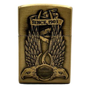 فندک طرح زیپو مدل عقاب دو سر