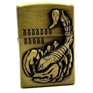 فندک طرح زیپو مدل عقرب