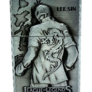 فندک زیپو طرح LEE SIN - نقره ای - با-جعبه